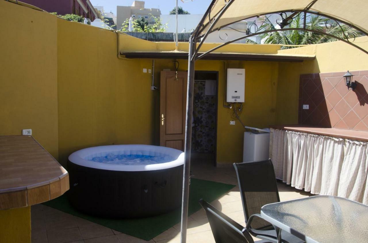 Canarian House With Views And Pool Los Realejos Dış mekan fotoğraf