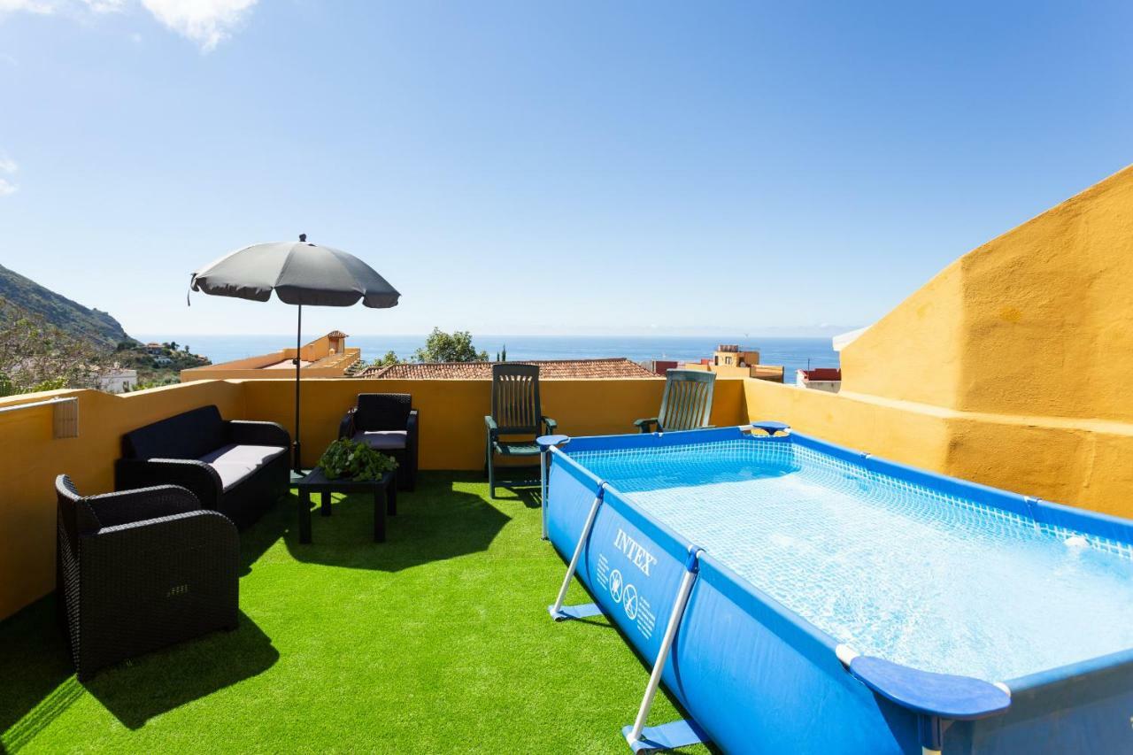 Canarian House With Views And Pool Los Realejos Dış mekan fotoğraf